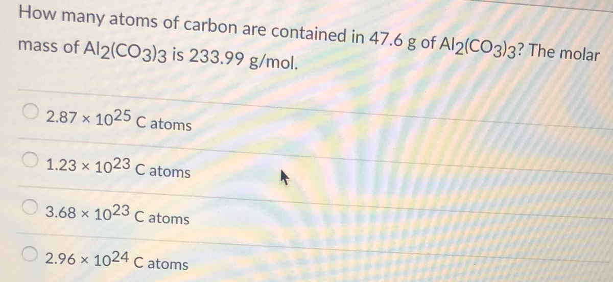 charge of carbon in co3