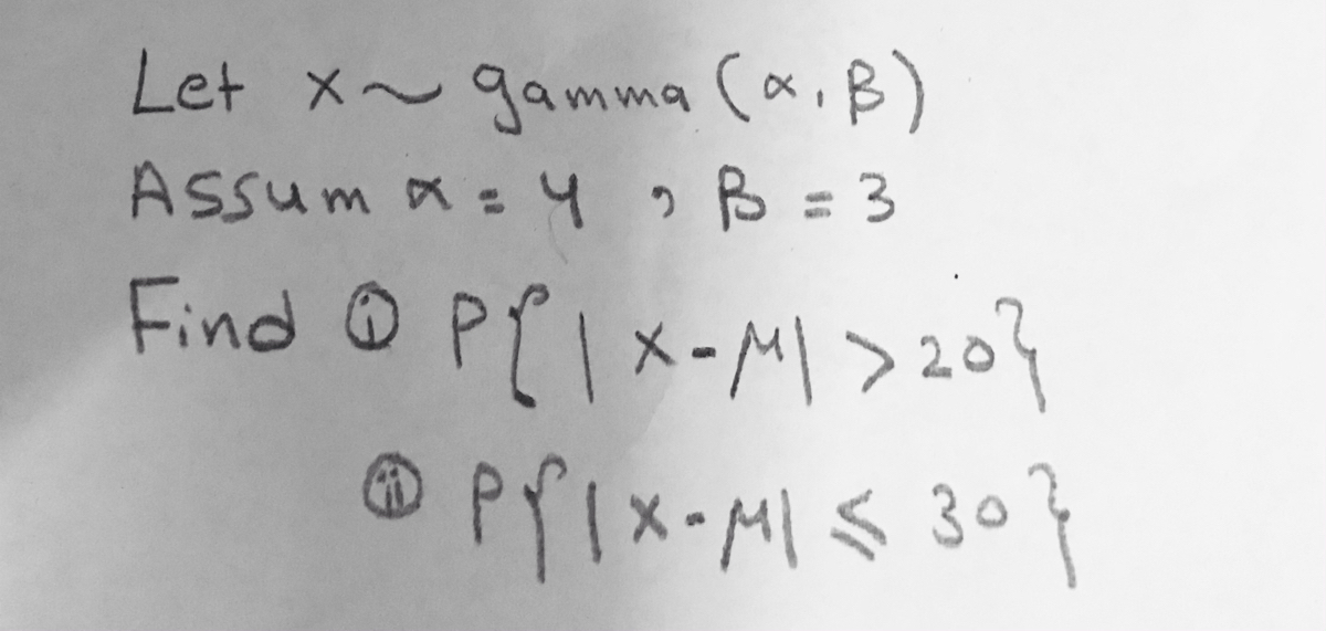 Answered Let X Gamma Ca Ss Assum A 4 B 3 Bartleby