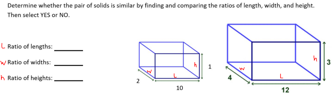 Answered: Determine whether the pair of solids is… | bartleby