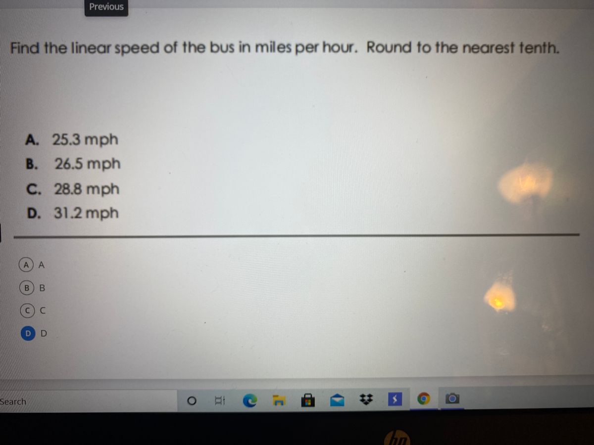 Answered A School Bus Tire With A Diameter Pf 42 Bartleby