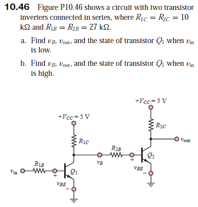 Answered 10 46 Figure P10 46 Shows A Circuit Bartleby