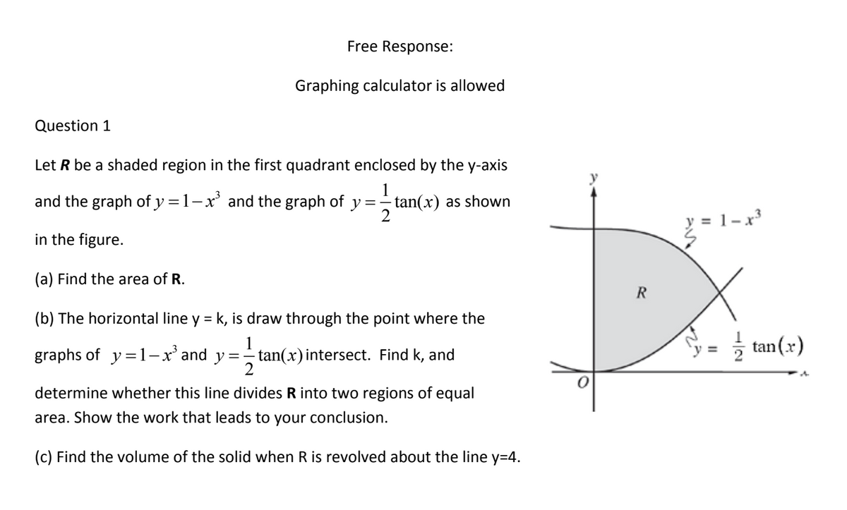 Answered Free Response Graphing Calculator Is Bartleby