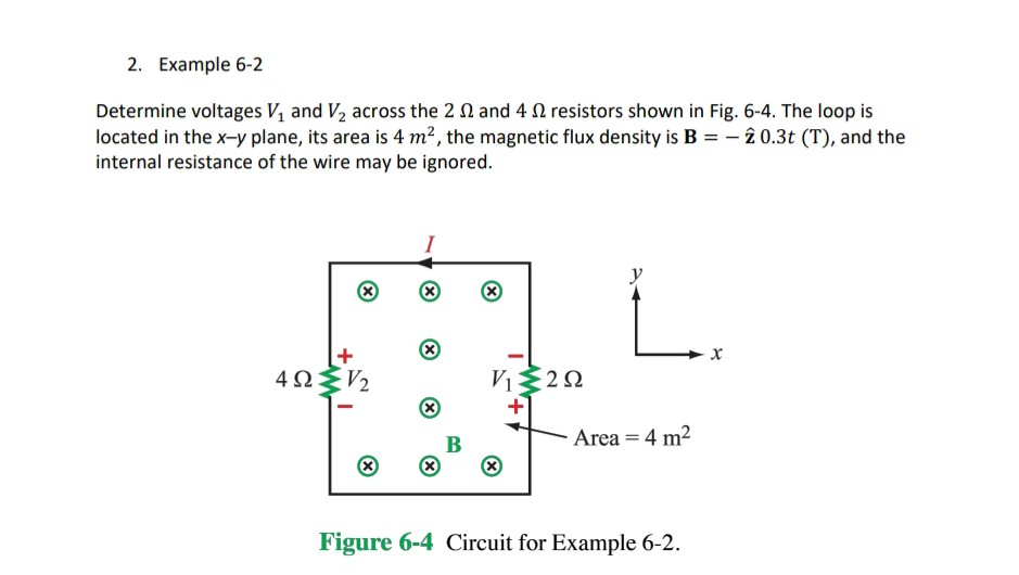 Answered 2 Example 6 2 Determine Voltages V Bartleby