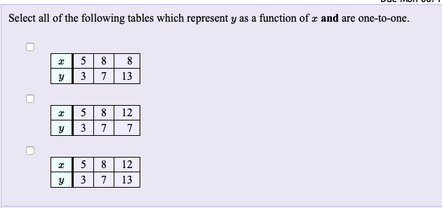Answered Select All Of The Following Tables Bartleby