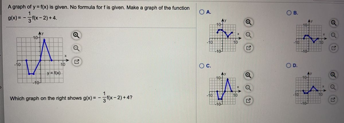 Answered A Graph Of Y F X Is Given No Bartleby