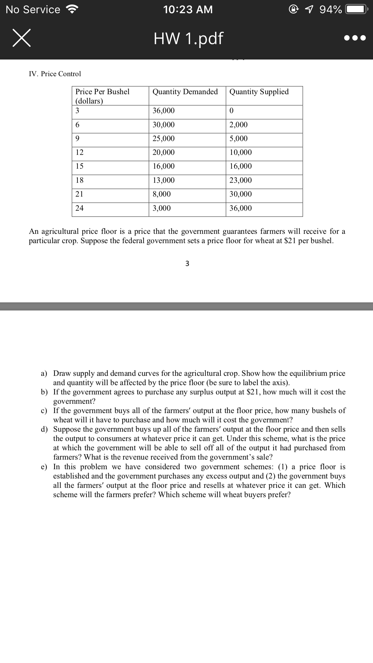 Answered 1 94 No Service 10 23 Am Hw 1 Pdf Iv Bartleby