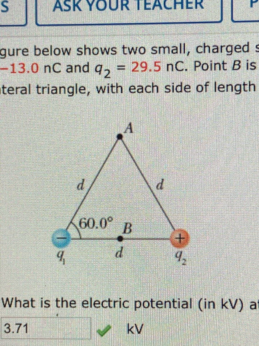 Answered: The Figure Below Shows Two Small,… | Bartleby