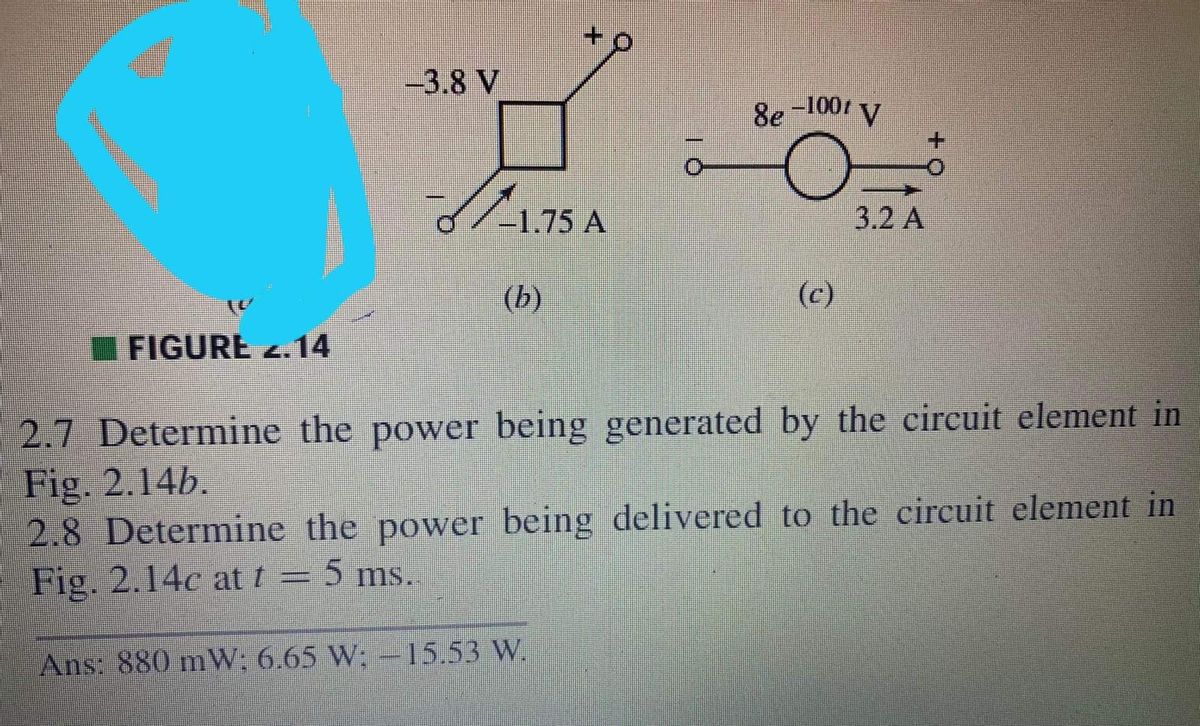 Answered 3 8 V 8e 1001 V 1 75 A 3 2 A B C Bartleby