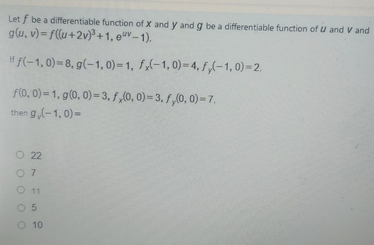 Answered Let F Be A Differentiable Function Of X Bartleby