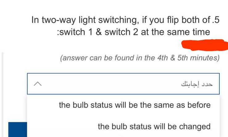 Answered: if you flip both of.5 :switch 1 … | bartleby