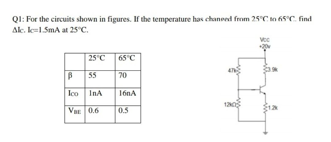 Answered: Q1: For The Circuits Shown In Figures.… | Bartleby