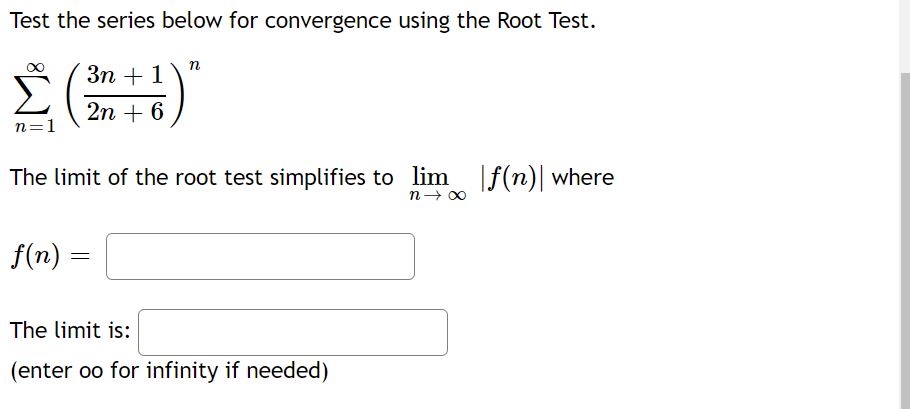 Answered Test The Series Below For Convergence Bartleby