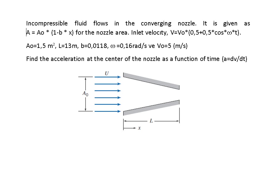 Answered Incompressible Fluid Flows In The Bartleby