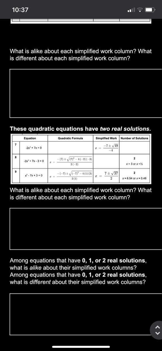 Answered: Directions: • Complete The Tables Below… | Bartleby