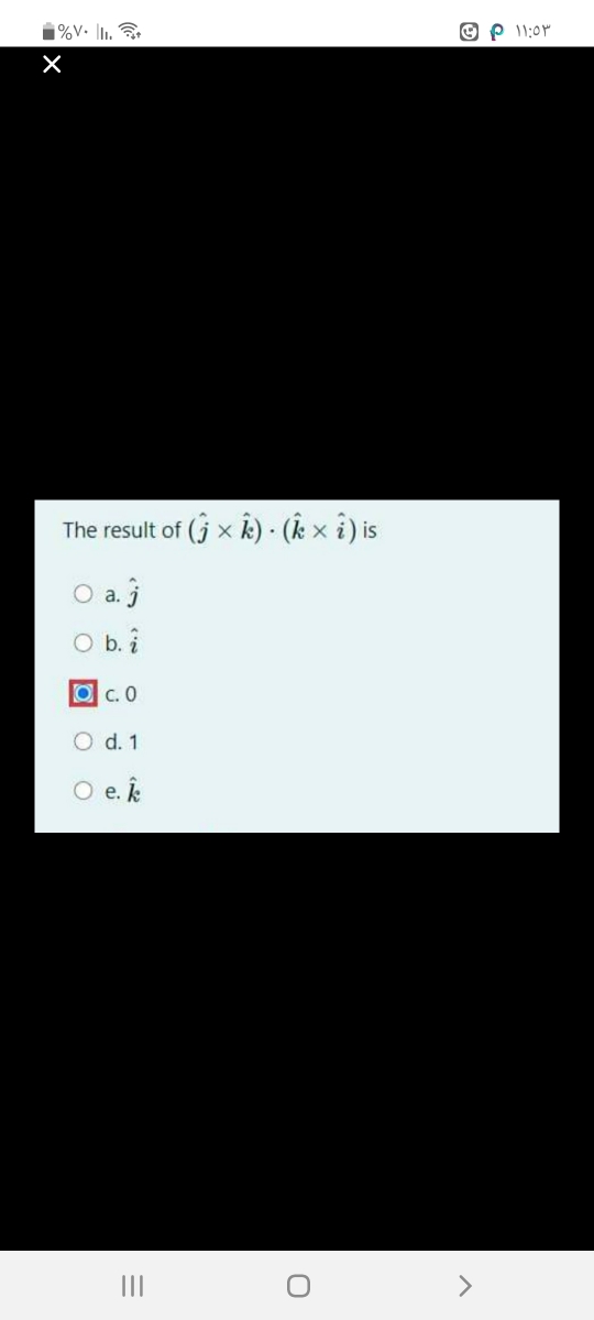 Answered The Result Of J X K Ik I Is O Bartleby