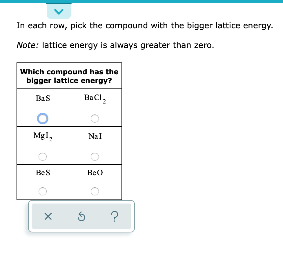 Answered pick the compound with the bigger… bartleby