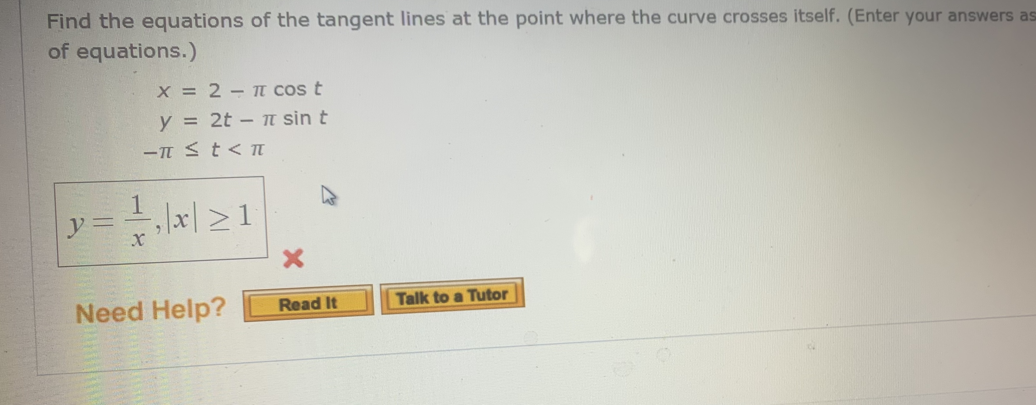 Answered Find The Equations Of The Tangent Lines Bartleby