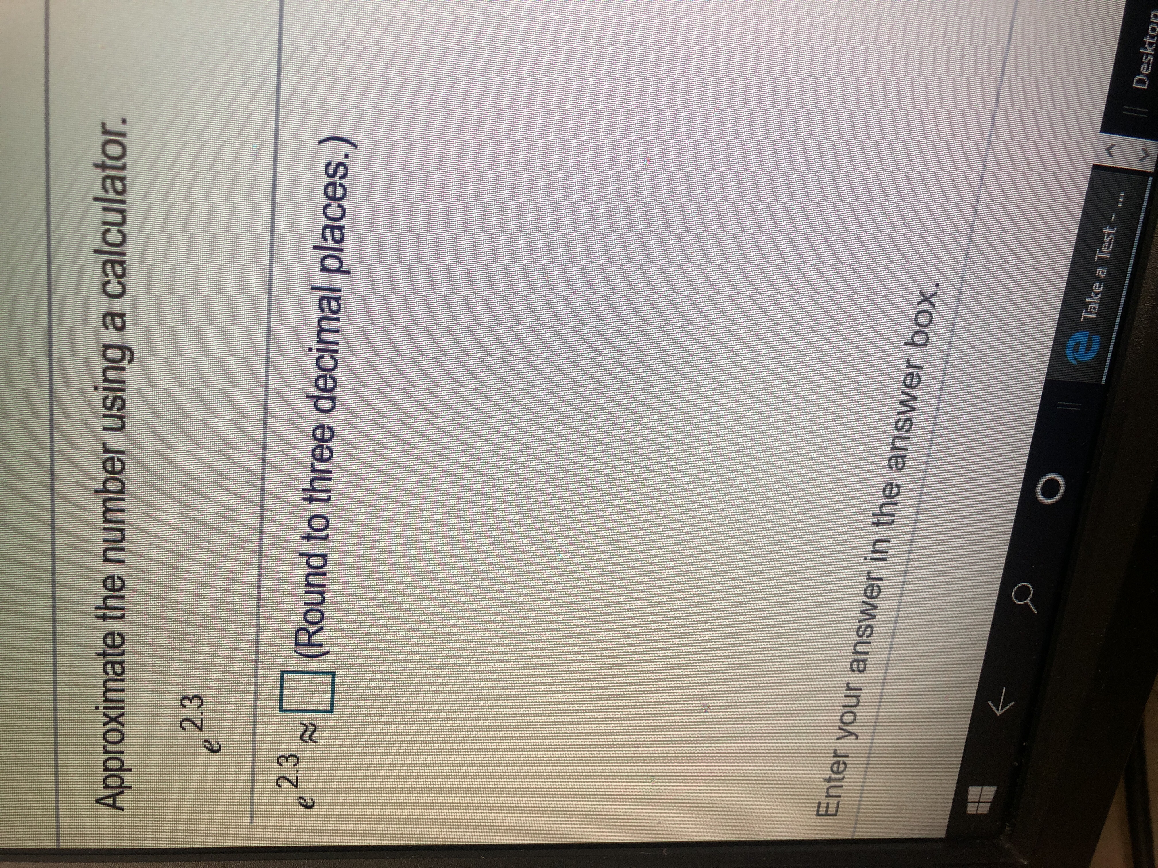 number calculator decimal approximate using answer test enter places round three outline help take box