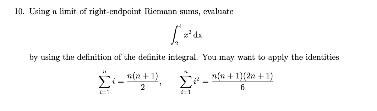 answered-using-a-limit-of-right-endpoint-riemann-bartleby