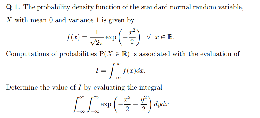 Answered Q 1 The Probability Density Function Bartleby