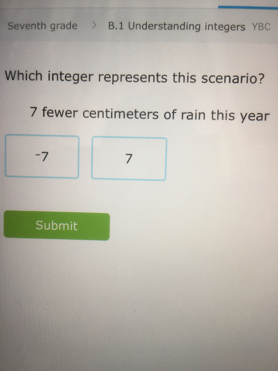 answered-which-integer-represents-this-scenario-bartleby