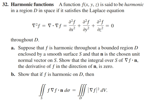 Answered 32 Harmonic Functions A Function F X Bartleby