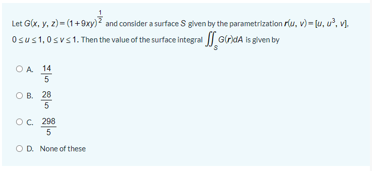 Answered Let G X Y Z 1 9xy 2 And Consider A Bartleby