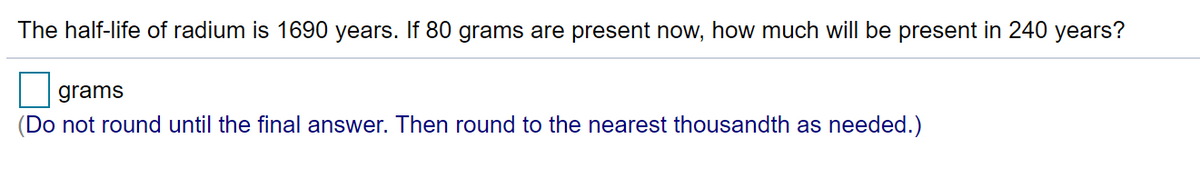 answered-the-half-life-of-radium-is-1690-years-bartleby