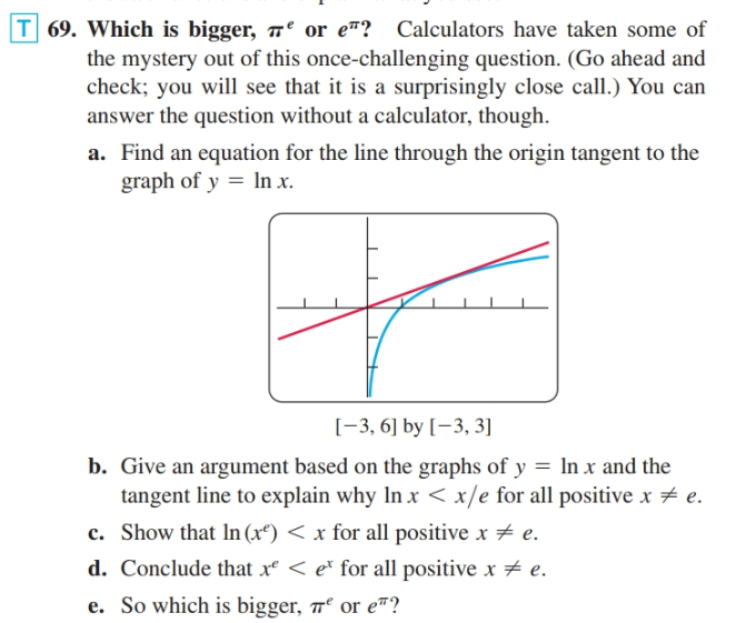 Answered T 69 Which Is Bigger 7 Or E Bartleby