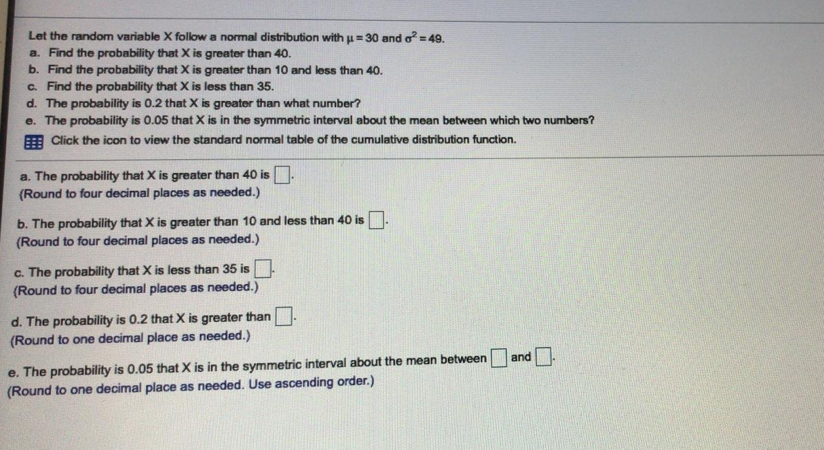 Answered Let The Random Variable X Follow A Bartleby