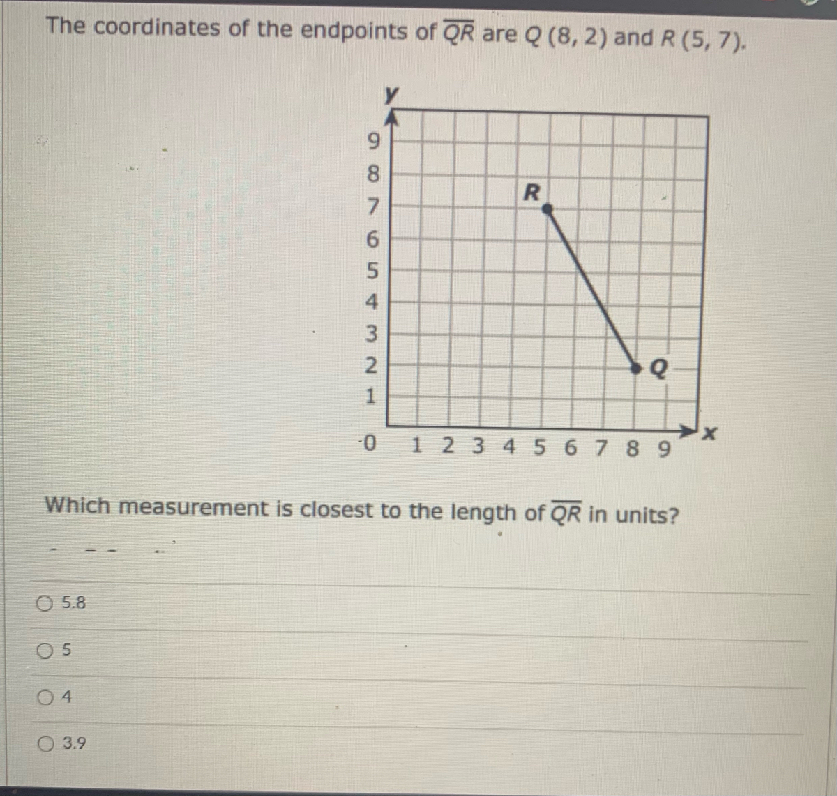 Answered The Coordinates Of The Endpoints Of Qr Bartleby