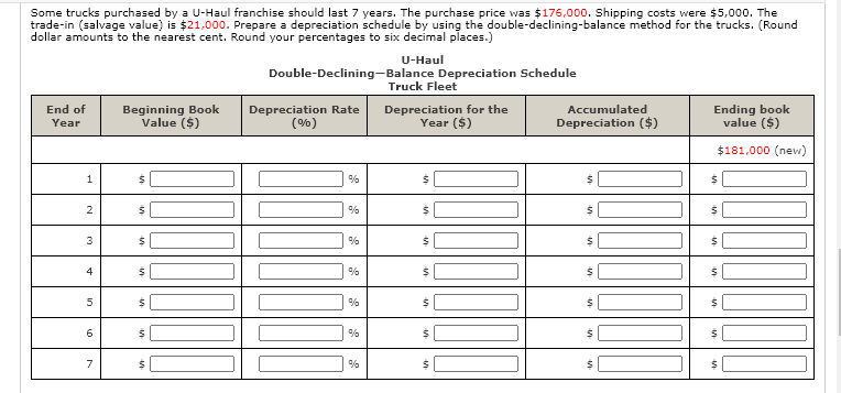 Answered: trade-in (salvage value) is $21,000.… | bartleby