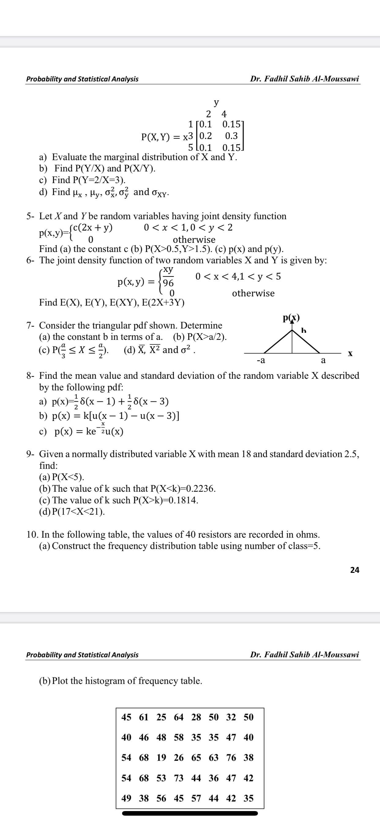 Answered 7 19 Probablity Pdf Bartleby