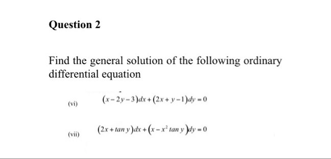 Answered Find The General Solution Of The Bartleby