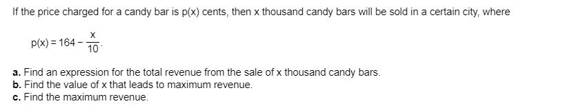 thousand candy bar