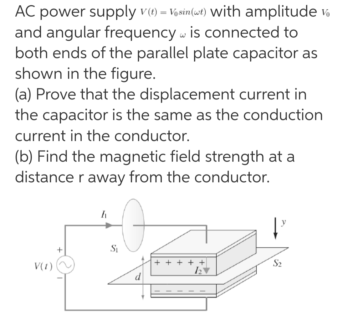 Answered Ac Power Supply V Vosin Wt With Bartleby