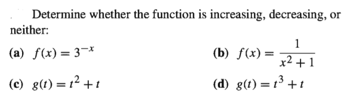 Answered Determine Whether The Function Is Bartleby