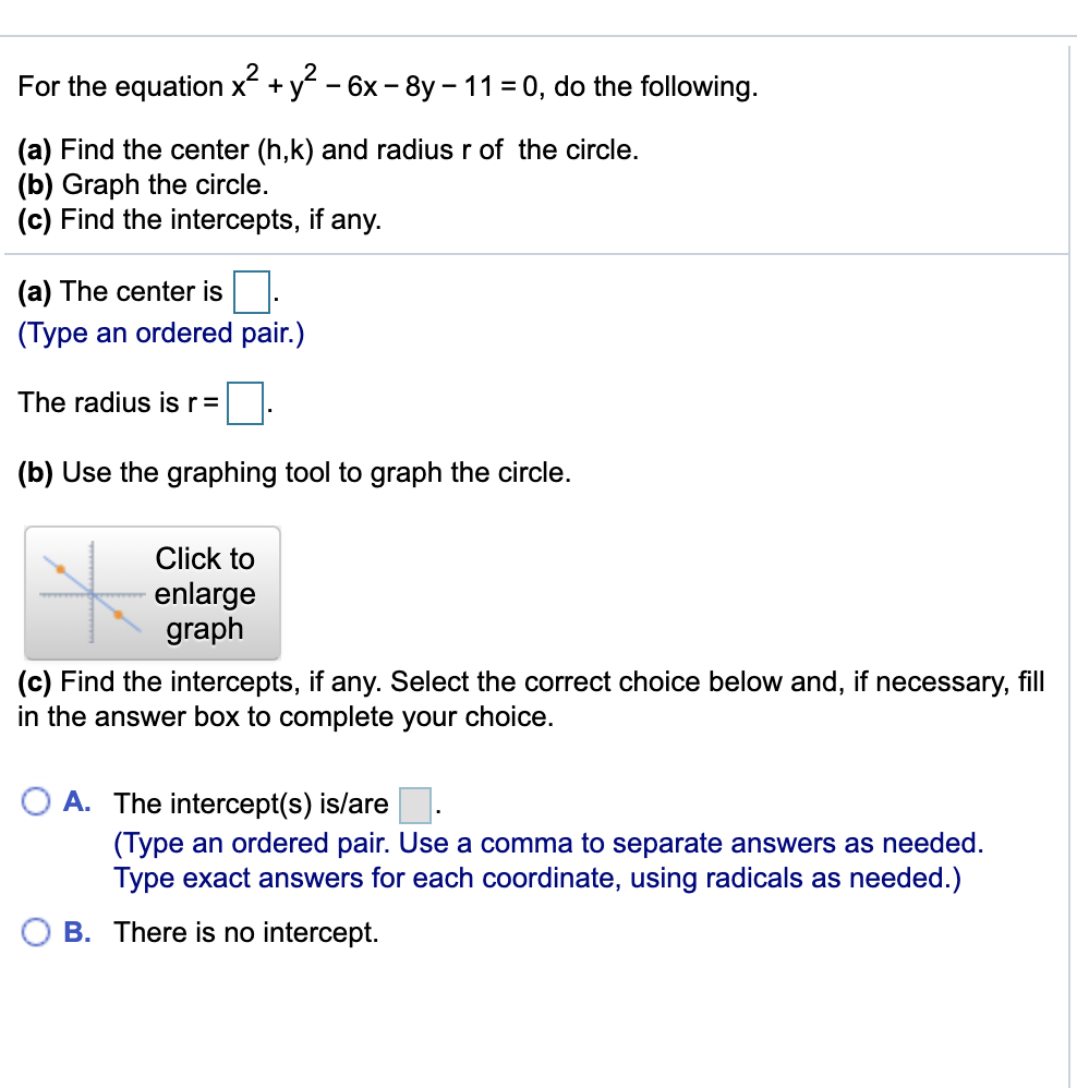 answered-for-the-equation-x-y-6x-8y-11-bartleby