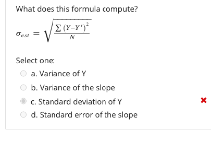 Answered What Does This Formula Compute E Bartleby