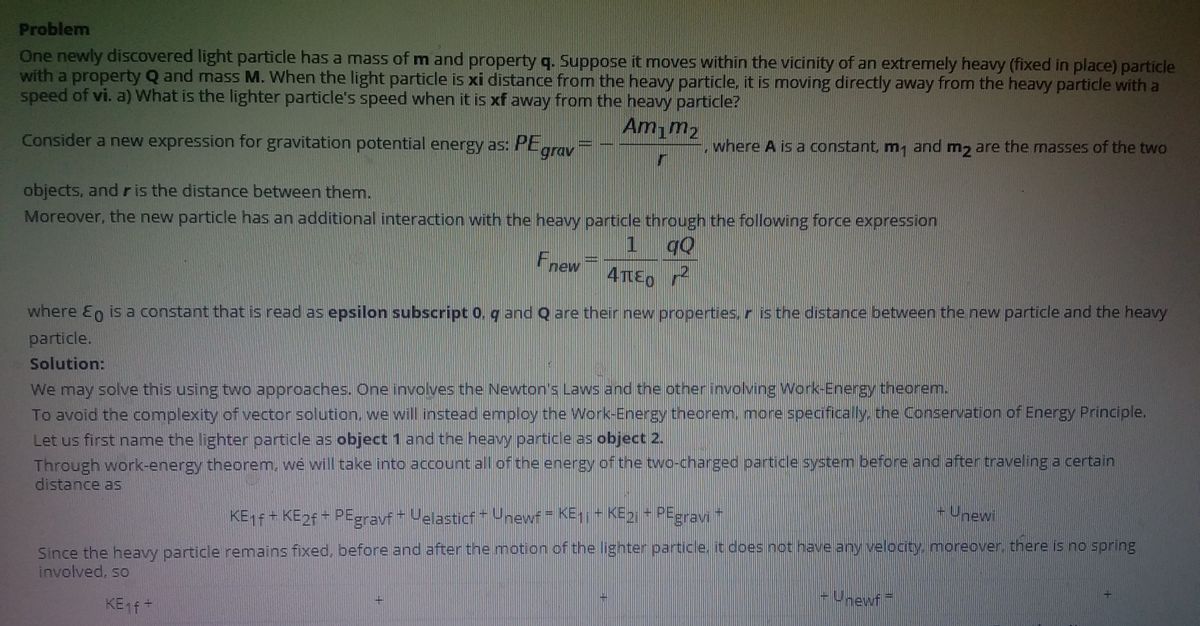 Answered: Problem One newly discovered light… | bartleby