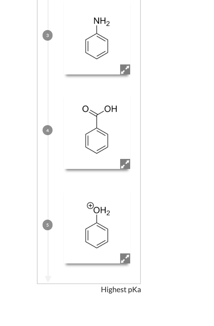 Answered Lowest Pka Oh Oh Ci Nh2 Ho Bartleby