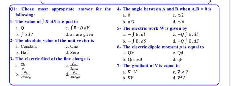 Answered Q1 Chose Most Appropriate Ans Wer For Bartleby