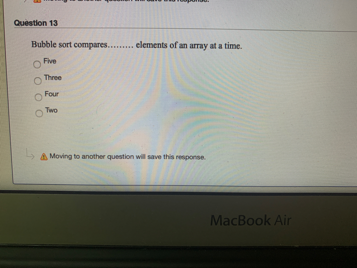 Answered: Bubble Sort Compares....... Elements Of… | Bartleby