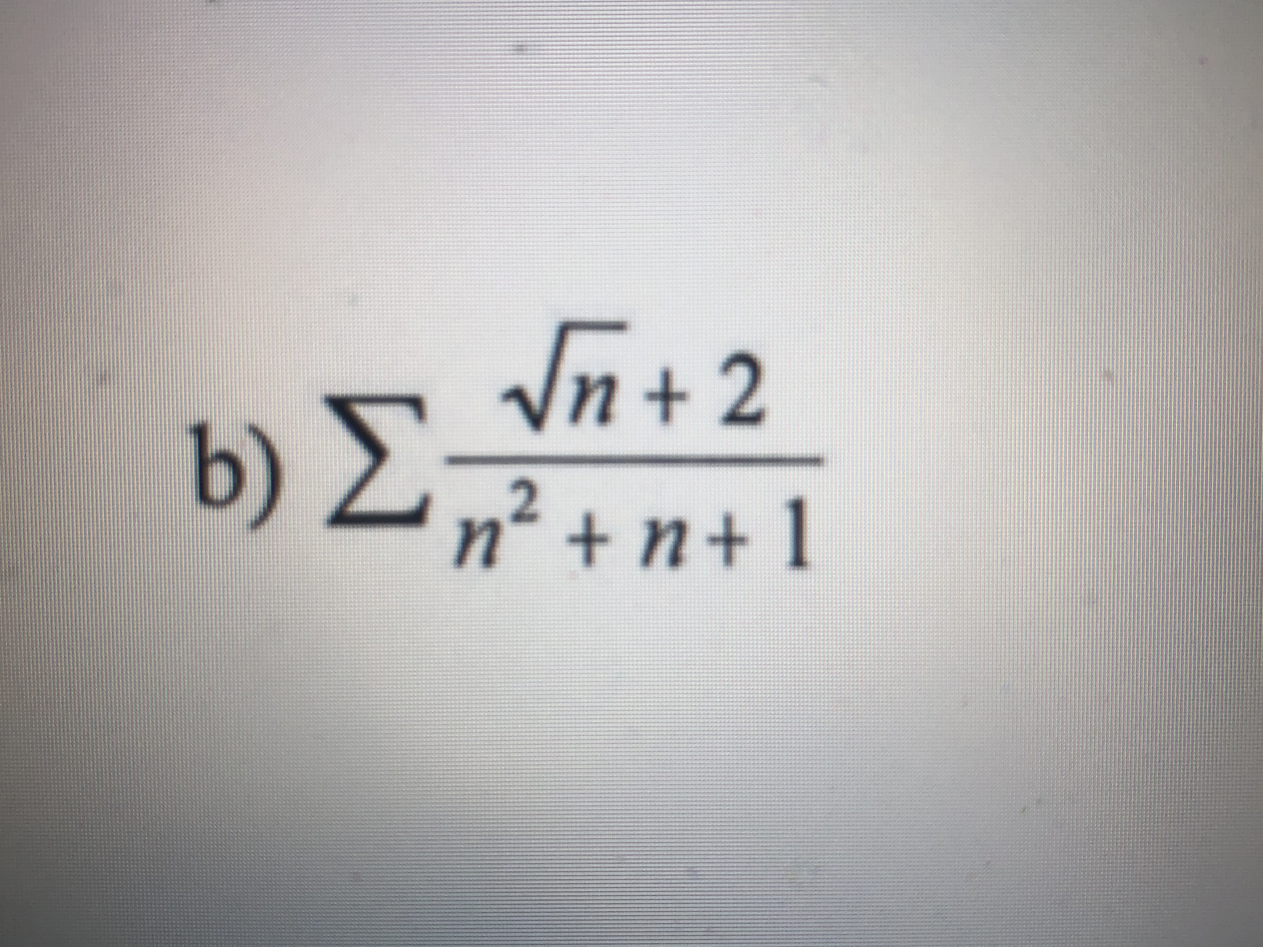 Answered: In + 2 n² + n+ 1 | bartleby