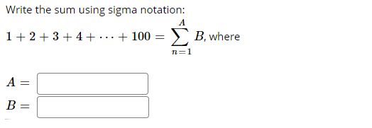 Answered: Write The Sum Using Sigma Notation: A… | Bartleby