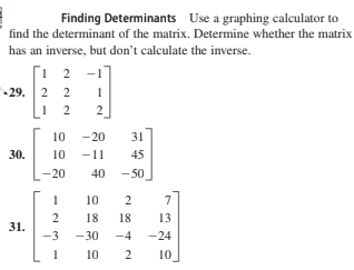 determinant matrix symbolic calculator