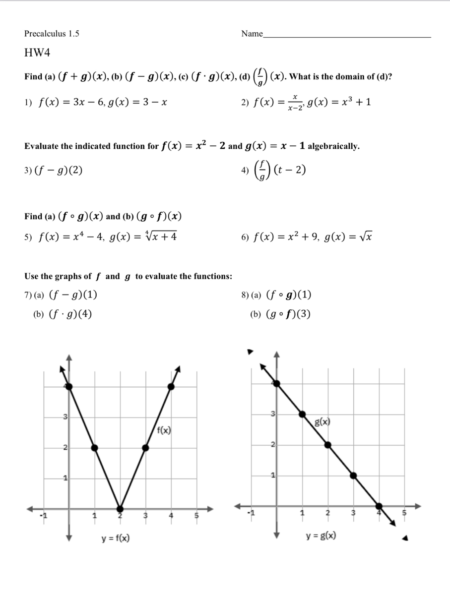 Answered Find A F G X And B G º F X Bartleby