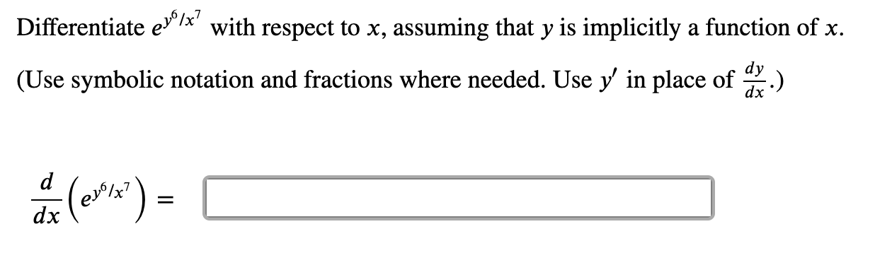 Answered Differentiate E X With Respect To X … Bartleby