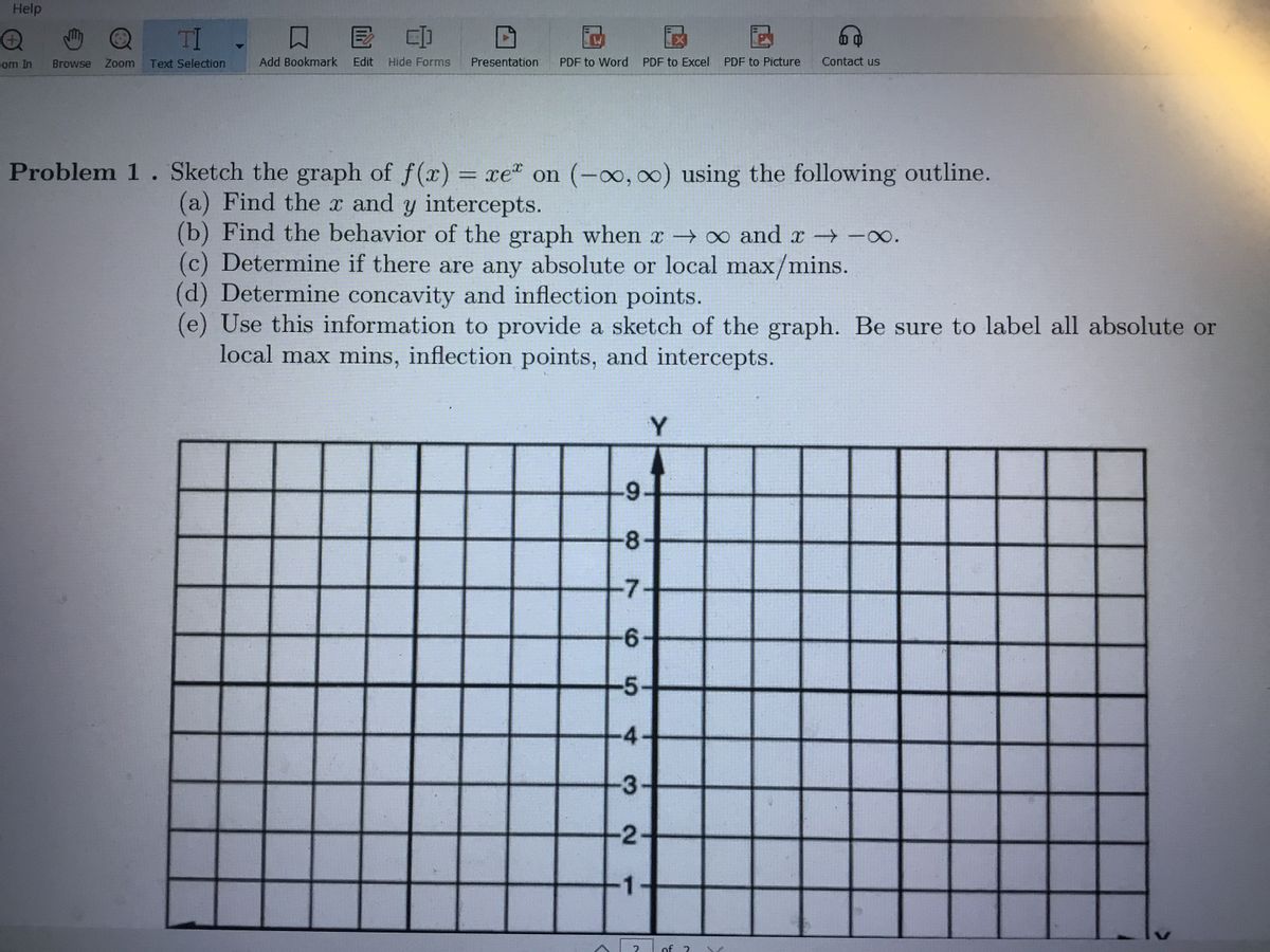 answered-sketch-the-graph-of-f-x-xe-on-o-bartleby