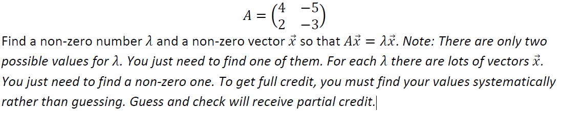 Answered 4 A 2 3 Find A Non zero Number 1 Bartleby